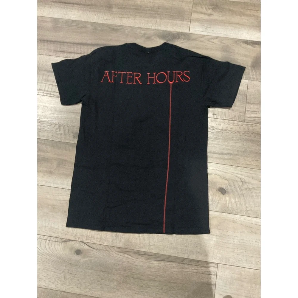 The Weeknd XO‎ After Hours Graphic T-Shirt Black Mens Size Medium Abel Tesfaye